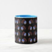 Braune Guinea Schweine Tasse (Zentrum)
