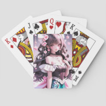 Braune Haarbühe mit rosa Blume im Haar