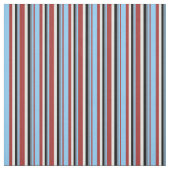 Braune, helle Sky Blue, Grau, Schwarz & Minze Crem Stoff (Muster)