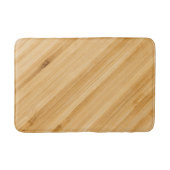 Braune Holzfläche Badematte (Vorderseite)