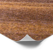 Braune Holzfläche Poster (Ecke)