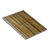 Braune Holzplatte Notizblock (Rechte Seite)