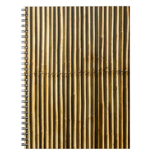 Braune Holzplatte Notizblock (Vorderseite)