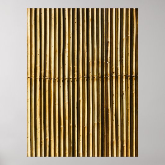 Braune Holzplatte Poster (Vorne)