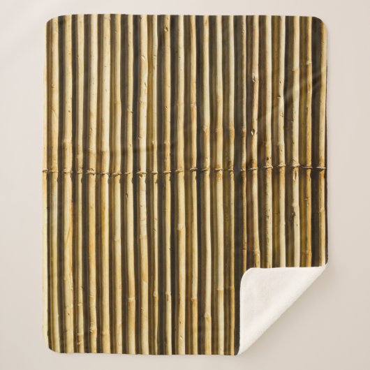 Braune Holzplatte Sherpadecke (Vorderseite)