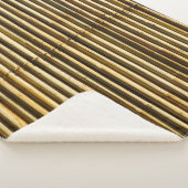 Braune Holzplatte Sherpadecke (3/4)