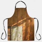Braune Holzwand Schürze (Vorderseite)