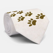 Braune Hundehalsbrücke Krawatte (Gerollt)