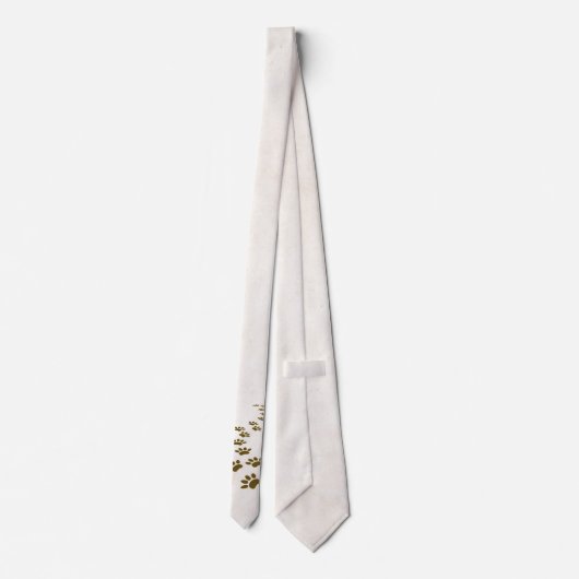 Braune Hundehalsbrücke Krawatte (Rückseite)