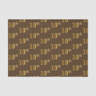 Braune, Imitate Gold 10. (10.) Event Tissue Paper Seidenpapier
