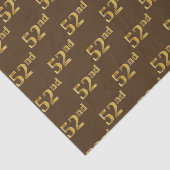 Braune, Imitate Gold 52. (52.) Veranstaltung Seidenpapier (Ausschnitt)