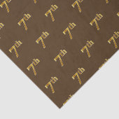 Braune, Imitate Gold 7. (Siebte) Tissue Paper Seidenpapier (Ausschnitt)