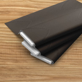 Braune Imitate Leder Upholsterie Stoff