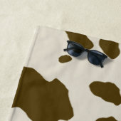 Braune Imitate Strandtuch (Beispiel)