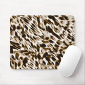 Braune, in Bewegung befindliche Löcher, dunkel und Mousepad (Mit Mouse)