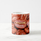 Braune Kaffeebohnen geröstet Kaffeetasse (Mittel)