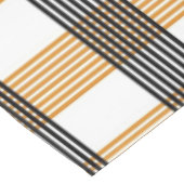 Braune Karierte Karo-Muster Tischdecke (Schrägansicht)