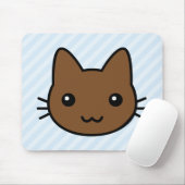 braune Katze Mousepad (Mit Mouse)