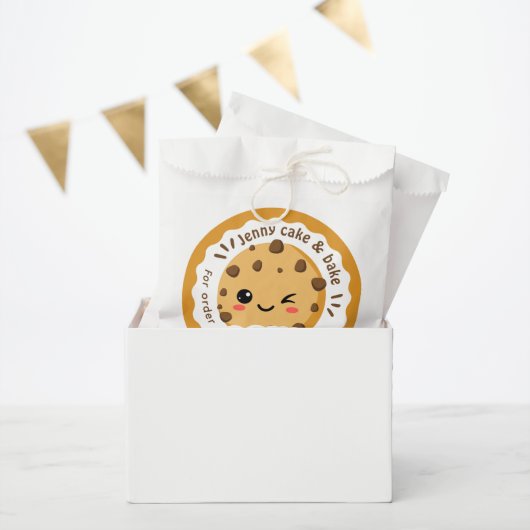 Braune Kekse & süße Geschäfte Geschenktütchen (Party)