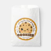 Braune Kekse & süße Geschäfte Geschenktütchen (Vorderseite)