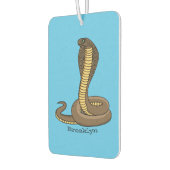 Braune Kobra Autolufterfrischer (Links)