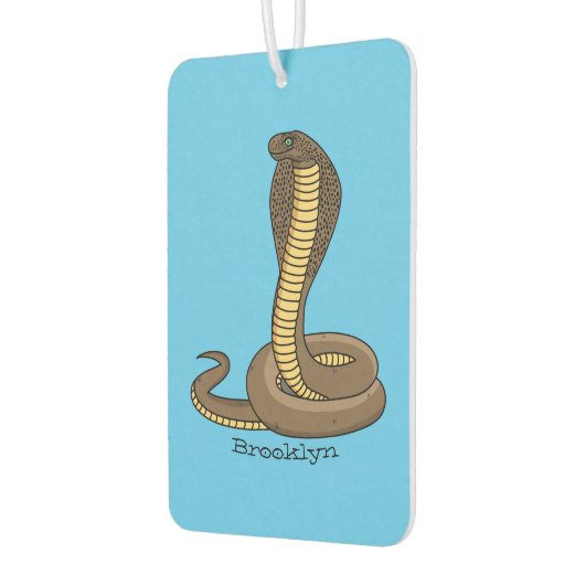 Braune Kobra Autolufterfrischer (Links)