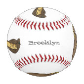 Braune Kobra Baseball (Rückseite)