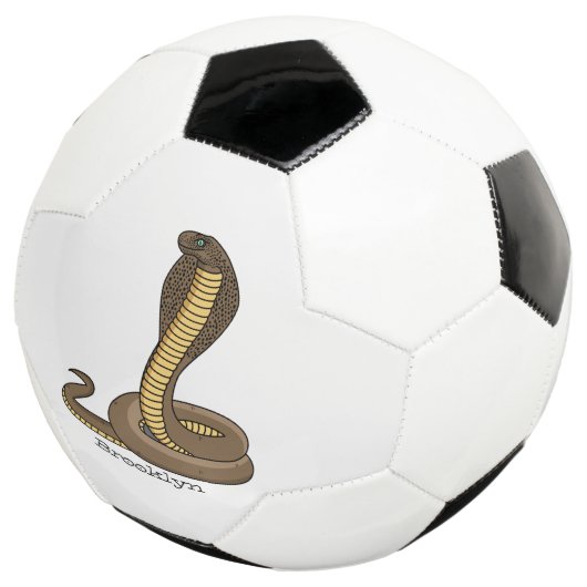 Braune Kobra Fußball (Dreiviertel)