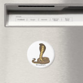 Braune Kobra Magnet (In Situ (Geschirrspüler))