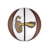 Braune Kobra Mini Basketball (Vertikal)