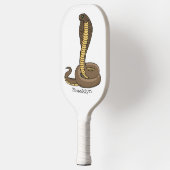 Braune Kobra Pickleball Schläger (Links)