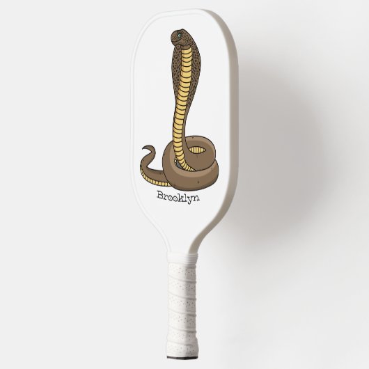 Braune Kobra Pickleball Schläger (Links)