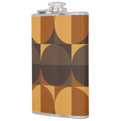 Braune Kreise Flachmann (Links)