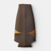 Braune Kreise Flaschenkühler (Vorderseite)