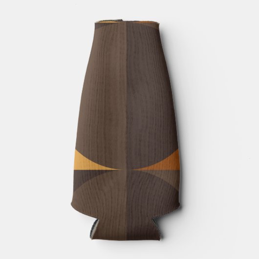 Braune Kreise Flaschenkühler (Vorderseite)