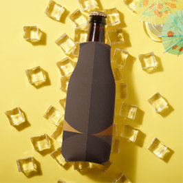 Braune Kreise Flaschenkühler