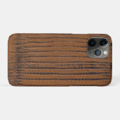 Braune Krokodilleder Print Case-Mate iPhone Hülle (Rückseite (Horizontal))