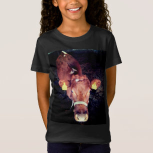 Braune Kuh T-Shirt