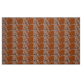 Braune Kühe Stoff (Fat Quarter (45,7 x 55,9 cm))
