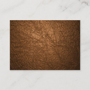 braune lederne Beschaffenheits-Visitenkarten Visitenkarte