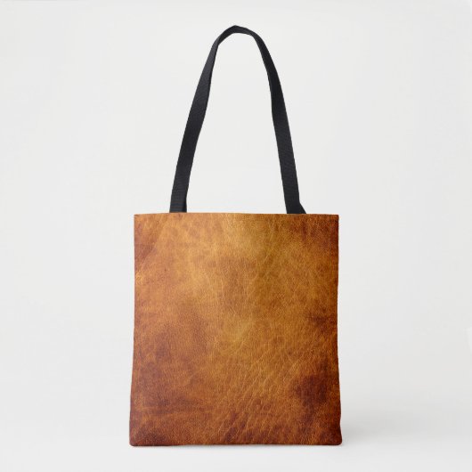 Braune Lederstruktur Tasche (Vorderseite)