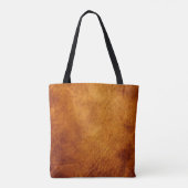 Braune Lederstruktur Tasche (Rückseite)