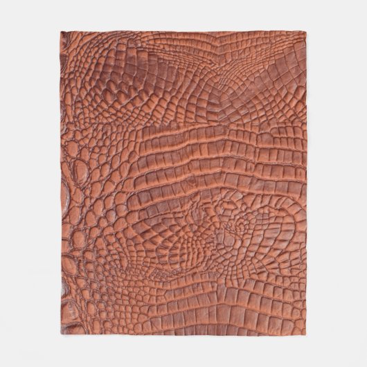 Braune Ledertextur,abstrakt,a Fleecedecke (Vorderseite)