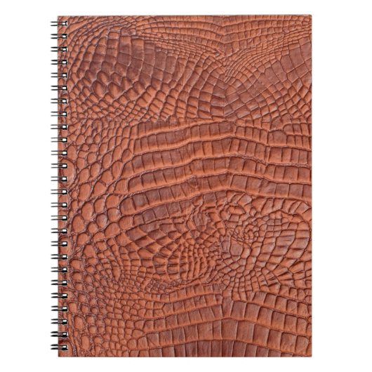 Braune Ledertextur,abstrakt,a Notizblock (Vorderseite)