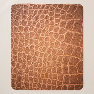Braune Ledertextur für den Hintergrund Sherpadecke