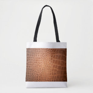 Braune Ledertextur für den Hintergrund Tasche