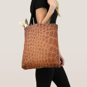 Braune Ledertextur für den Hintergrund Tasche (Von Nahem)
