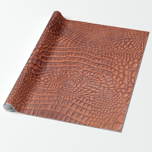 Braune Ledertextur Hintergrundtextur,abstrakt,a Geschenkpapier (Ungerollt)
