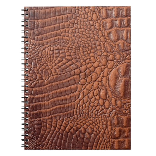 Braune Ledertextur im Hintergrund, gefallen,abstra Notizblock (Vorderseite)