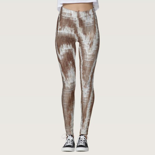 Braune Leggings (Vorderseite)